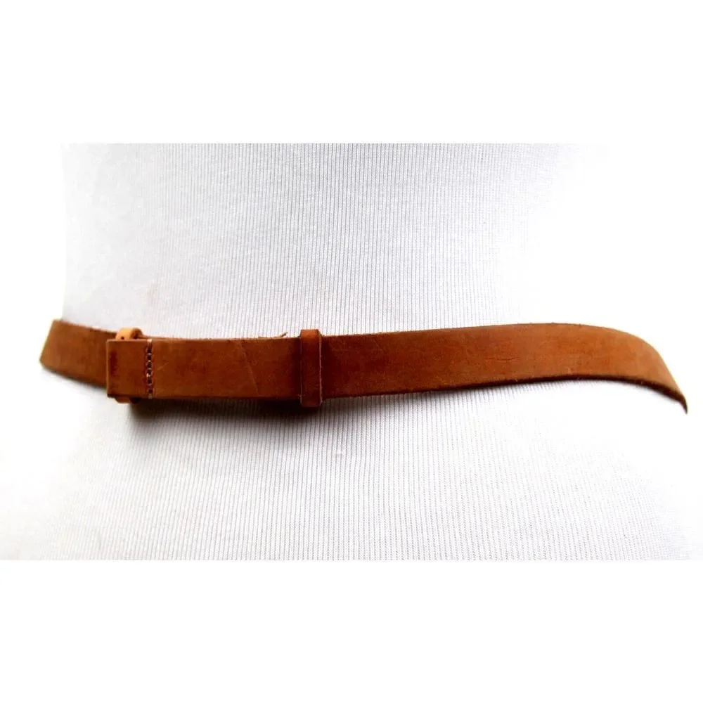 Old Navy TAN BROWN GENUINE LEATHER 3/4